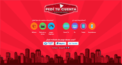 Desktop Screenshot of peditucuenta.com